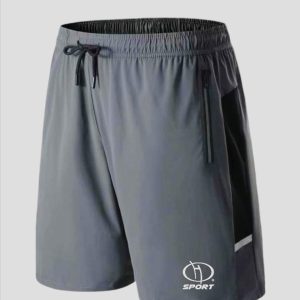 Short de Fitness HSPORT - Gris